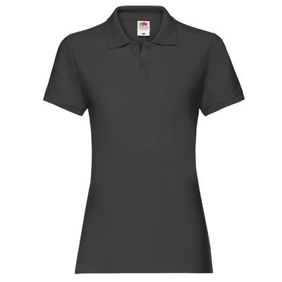 Fruit of the Loom - "Premium" Poloshirt für Damen (Schwarz) Image