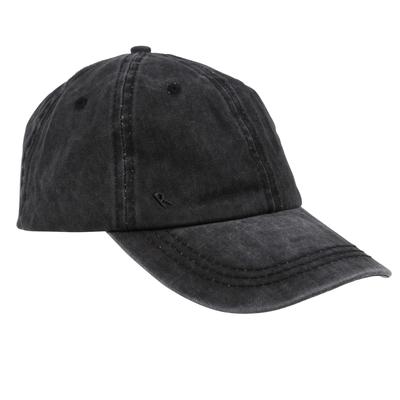 Regatta Herren Cassian Baseballkappe (Schwarz) Image