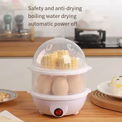 Mini multi-functional egg boiler anti-dry steamer egg boiler egg custard household egg boiler small