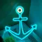 Anchor Neon Sign for Wall Decor,Led Lights Signs for Beer Bar Club Office Hotel Cafe Man Cave