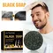 Black Hair Shampoo Soap Repairing Gray White Hair Color Smoothing Nourishing Clean Scalp Removing Dandruff Natural Hair Dye Soap