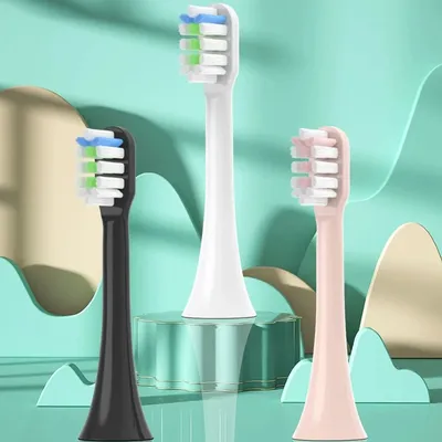 4pcs for SOOCAS X3/X3U/X5 Replacement Toothbrush Heads Clean Tooth Brush Heads Sonic Electric