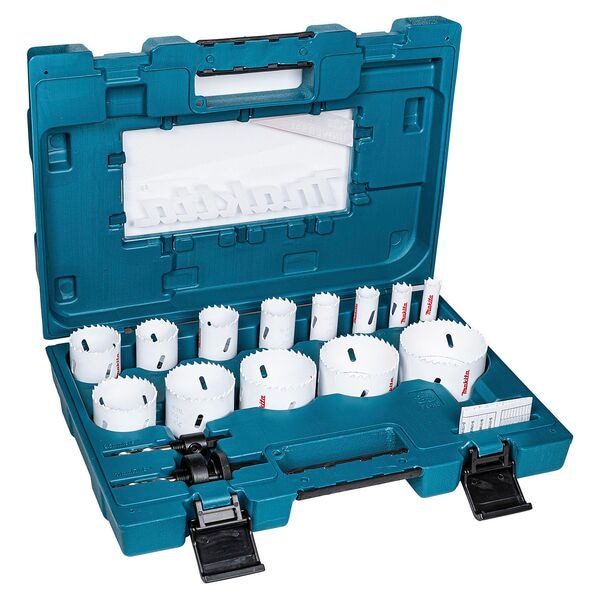 makita 16-tlg. Lochsägen-Set »D-63993 Universal« grau Image