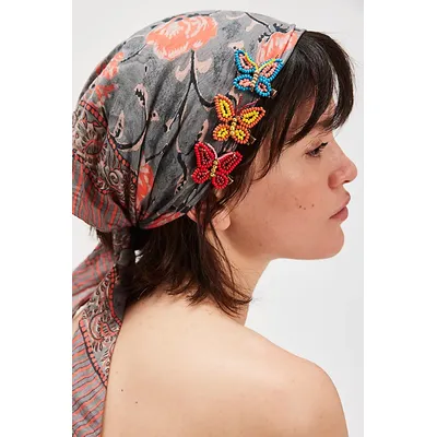 Kocho Butterfly Clips, Set of 3 by Curried Myrrh at Free People