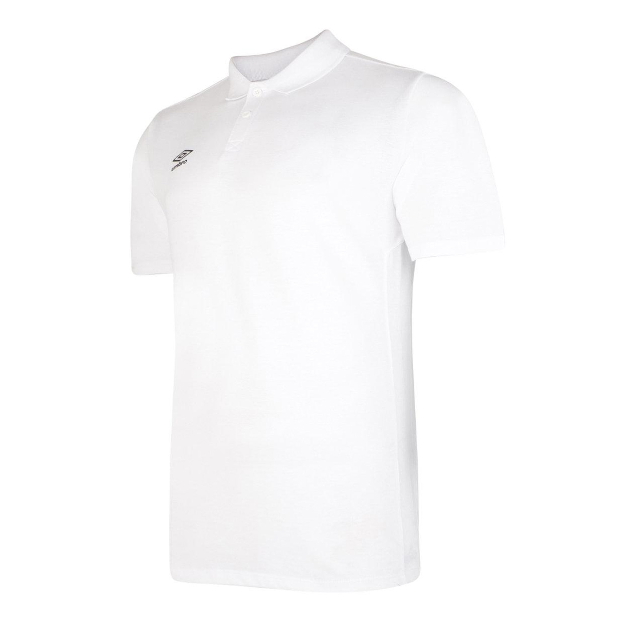 Umbro Boys Essential Polo Shirt (white/black) - Size 11-12Y | Umbro Sale | Discount Designer Brands