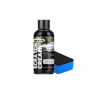 TEMU Repairing Scratches On Car Paint, Removing Scuffs, Restoring Oxidation And Branch Scratches, And Quickly Enhancing With Car Wax. Image