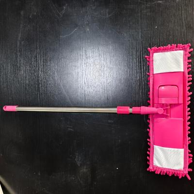 TEMU Versatile Chenille Mop With Long Handle - Use For Kitchen, Bathroom, Living Room Floors | Easy Clean, Decontamination Design, Dust Mops Image