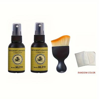 TEMU 2 Packs Of 50 Ml Oil Guitar Cleaning Tools Lemon Oil Soft Cloth