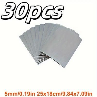 TEMU 30pcs Of Automotive Soundproofing Cotton, Door Soundproofing Cotton, And Hood Soundproofing Cotton, Pre- For , Designed To Reduce Vehicle Noise. Image