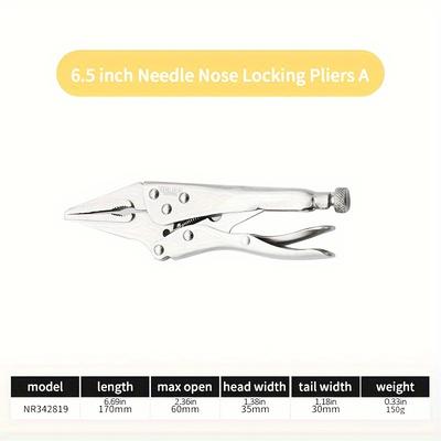 TEMU Electric Multifunctional Locking Pliers, Metal Curved Jaw Clamping Tool, No Electricity Needed, Ideal For Twisting And Clamping Tasks