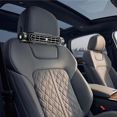 TEMU Hotu Car Electric Fan Kit | Cooling Car Air Fan | Mini Car Cooling Fan, Rv Backseat Fan With Adjustable For Trucks Sedans Electric Cooling Accessory Usb Plug For Car/vehicle Image