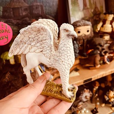 TEMU Series Potters Retro Desktop Resin Mythological Buck The Hippogriff Figurine Ornaments Birthday Gifts Image