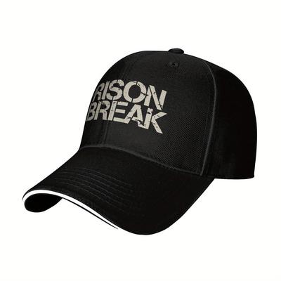 "TEMU 1pc " " Baseball Cap, Adjustable Snapback,, Polyester, Hand Washable, Fits All, Ideal For Outdoor Sports & Travel" Image