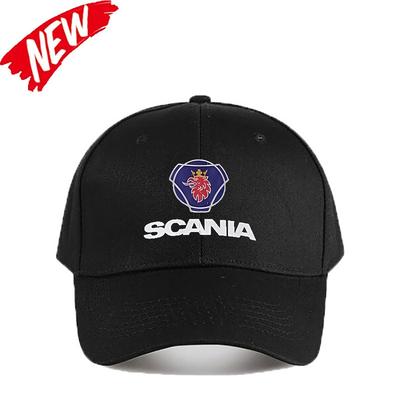 TEMU Sweden Saabs Scanias Baseball Cap Vintage Distressed Washed Sun Cap Unisex Style Outdoor Summer Adjustable Caps Image