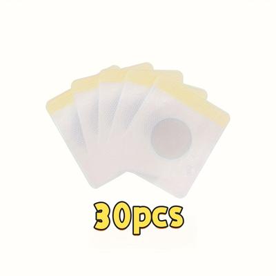 TEMU 30/60pcs Belly Button Patches, And Carry, No Batteries Needed, Washable, Perfect Gift Image