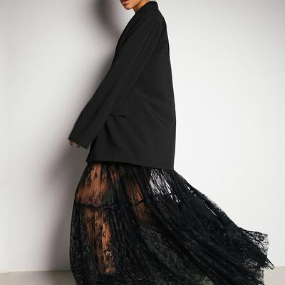 TEMU Sexy Lace Midi Dress Image