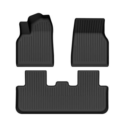 TEMU For 2025 Floor Mats Set - Tpe Protection, Left Drive, Front & Rear Liners With Trunk Accessories, Mats| Mats|durable Floor Mats, For Accessories Image
