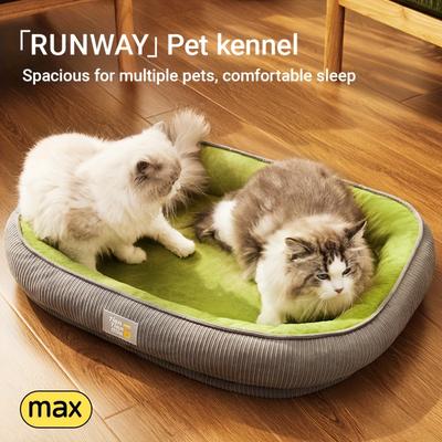 TEMU [upgrade ] Summer Pet Cooling Mat, Universal Cat Kennel Dog Bed, Thickened Bed Cat Bed, Removable Washable Dog Pad Pet Bed - Suitable For Small, Medium, And Large Image