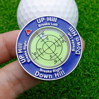 TEMU Professional Golf Green Reading Tool With Bubble Level – Precision Putting Assistant, For , Includes Ball Marker, Ideal Golfer’s Gift, Golf Accessories, Material Image