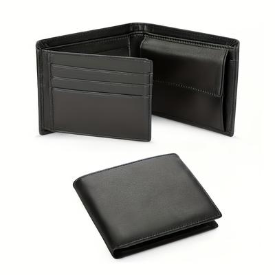 TEMU Rfid Wallet Soft Purse Coin Pocket Credit Card Holder Men Image