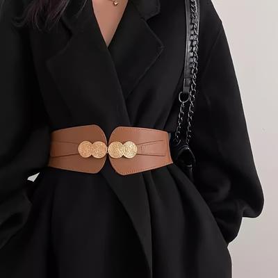 TEMU 1 Women's Elastic Wide Belt Image