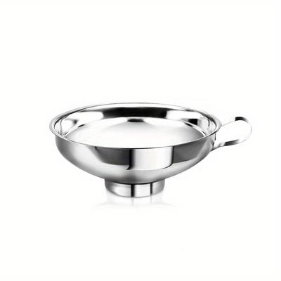 TEMU Mouth Steel For And Regular , For Transferring Liquids, , Cereals, Wet And Dry, To ( And ) Image