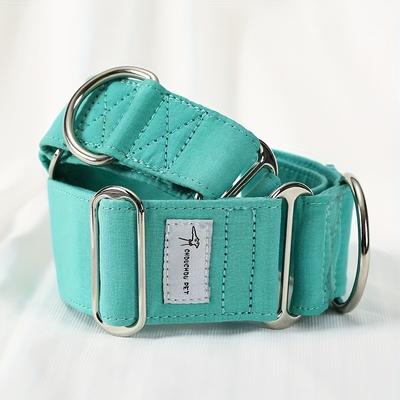 TEMU Dog Collar - Adjustable, Soft Polyester Martingale Collar For Medium Breeds, Anti-bark Collar With Adjustable , Dog Training Collar | Adjustable Dog Collar | Durable Dog Collar Image