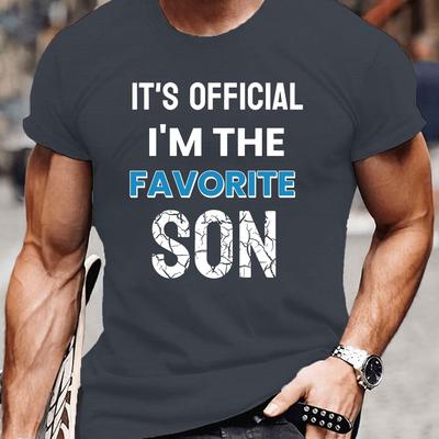 "TEMU " Graphic Tee For Men - Casual Short Sleeve, Breathable Polyester, Machine Washable - Gift, Cute T Shirts" Image
