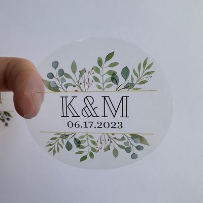 TEMU Custom 200pcs Vinyl Label | Die Cut Business Logo - Coffee - Bottle Cup Stickers | Perfect Branding For Coffee Shops & Packaging Image