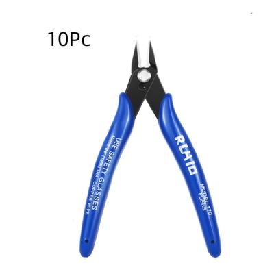 TEMU 5/10pcs 170 Wishful Clamp Diy Electronic Diagonal Pliers Side Cutting Nippers Wire Cutter 3d Printer Parts Image