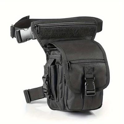 TEMU 1pc Minimalist Waist & Leg Bag, Outdoor Cycling Moto Sports Fitness Sundries Storage Image