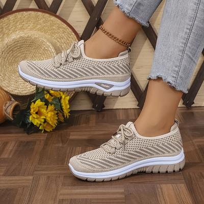 TEMU Affordable Women's Casual Sneakers, Stylish Slip-on Shoes. A Lovely Travel Gift, Summer Beach . Image