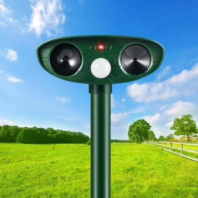 Ulisem - Solar-Katzenvertreiber, Ultraschall-Katzenvertreiber für den Außenbereich, Image