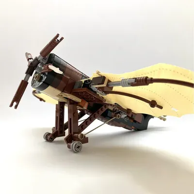 NEUE 2025 Bausteine 10363 DIY Montieren Steampunk Flugzeug und Schiff Ziegel Modell Spielzeug Set Image
