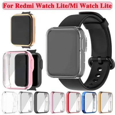 Galvanisierte TPU-Schutzhülle für Redmi Watch Lite, vollständiger Displayschutz, Image