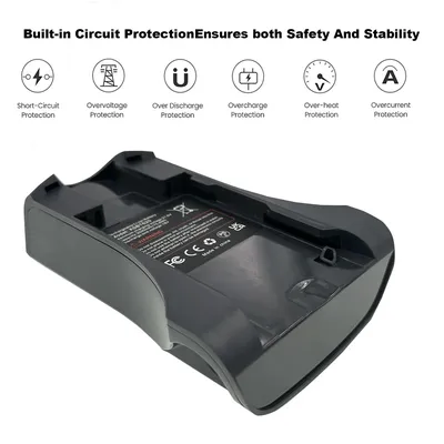 3500mAh Lithium batterie Ersatz für xsbt620 Batterie kompatibel mit Shark Serie Akku-Staubsauger Image