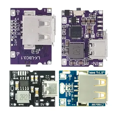 Typ-C /Micro-USB 5V 1a 2a 2,5a Aufwärts wandler Aufwärts leistungs modul Zubehör für mobile Power banks mit Schutz-LED-Anzeige