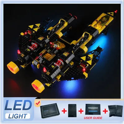 DIY-LED-Beleuchtungsset für LEGO 10355 Blacktron Renegade (nur LED-Licht, ohne Blöcke Modell) Image