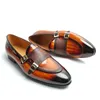 Neue Loafer Männer Schuhe Mode Original Kausalen Design Handgefertigte Patent Leder Elegante
