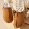 Casual Hausschuhe Frauen Hause Flache Mode Winter Luxus Designer Schuhe Damen Indoor Elegante Flauschige Plattform Schuhe Große Größe