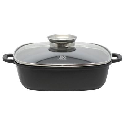 Servierpfanne ELO "Alucast", schwarz, B:28cm H:7,5cm L:28cm, Pfannen, Induktion Image