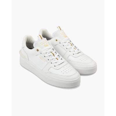 Cruyff Endorsed Tennis Leder Herren Weiße Sneakers Image