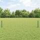 Vidaxl - Recinzione Euro di con 5 Pali a u Verde 0.4x10 m in Acciaio