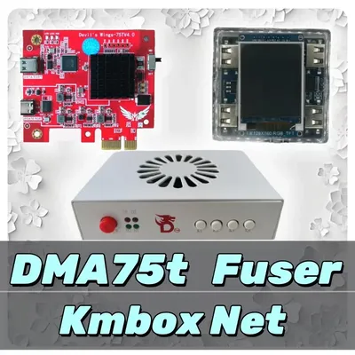 75T DMA Bundle - Dma Card 75t Board + 6Th Gen Fusion Device HDMI Fuser + Kmbox Net - Dma Kit Set