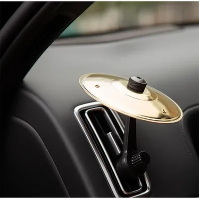 Car Crash Cymbal Car Drum Cymbal Air Vent Easy Clip-on Mini Cymbal For Music Lovers Suitable For All