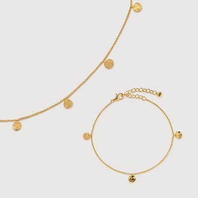 Siren Muse Station Chain Necklace and Bracelet Set