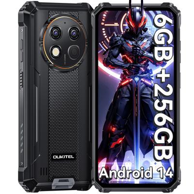 TEMU Oukitel G1 Outdoor Mobile Phone 14-10600mah 24 (6+18) Gb + 256gb Outdoor Smartphone Without 6.52 Inch 48mp + 5mp Camera Construction Site Mobile Phone Ip68/nfc/otg/gps/ Image