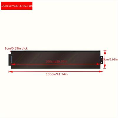 TEMU 5m/10m Grass Edge 15/18cm High Bed Border Bed Border Mower Edge Garden Fence Steel 100x15cm And 100x18cm Sizes /silver Image