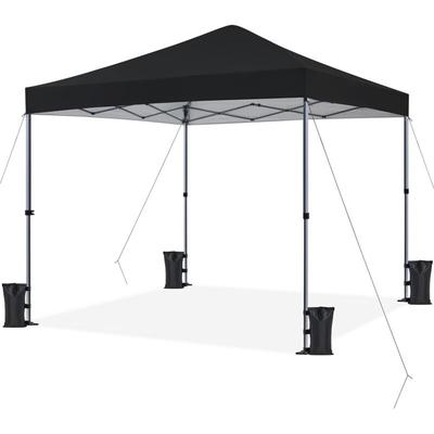 Yaheetech 3x3m Pop Up Pavillon Faltpavillon Wasserdicht Stabil, One Push Gartenpavillon UV-Schutz Image