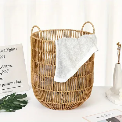 Dirty clothes basket Laundry basket Clothes storage basket Household clothes basket Clothes